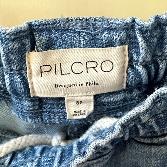 Pilcro (Anthropologie)  Star Denim Pants sz Small Petite - Picture 3 of 4